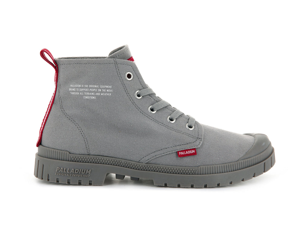 Botas Palladium PAMPA SP20 DARE Mujer Gris | Costa Rica-37251